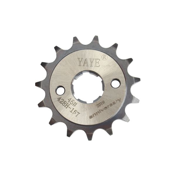 Gn125 Motorcycle Sprocket Set 42t-15t 428h-116l Motorcycle Chain Sprocket