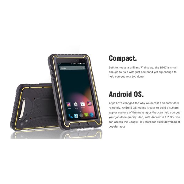 Newest BATL BT67 7inch Sunlight Readable industrial handheld computer