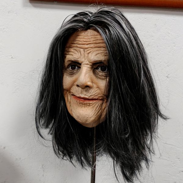 Flexible and Breathable Human Mask - One Size Fit Most Latex Mask for Theatrical Performances