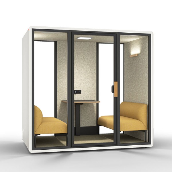 Commercial Acoustic Office Privacy Pods Collaboration Soundproof Phone Booth