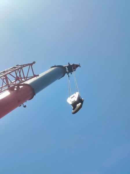 2021 Sany STC800E5 Used Crane 50m Main Arm 17.5m Jib Length 80t Capacity 20t Counterweight in Excellent Working Condition