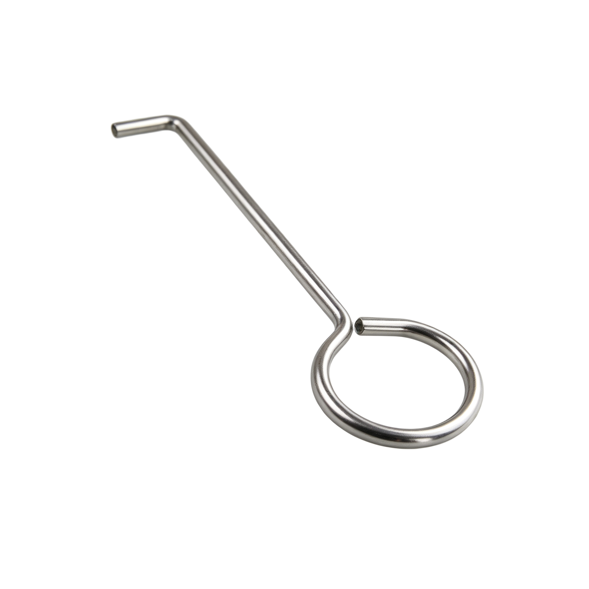 Custom Stainless Steel Wire Form Hook with Precision Dimensions and Custom Wire Forming for Industrial Fastening
