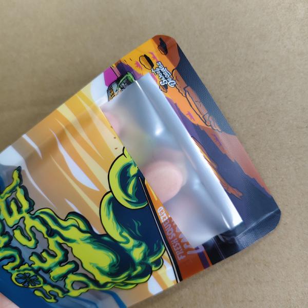 Affordable Toys Packaging Bags With Transparent Window Custom Brand And Cartoon Printing.