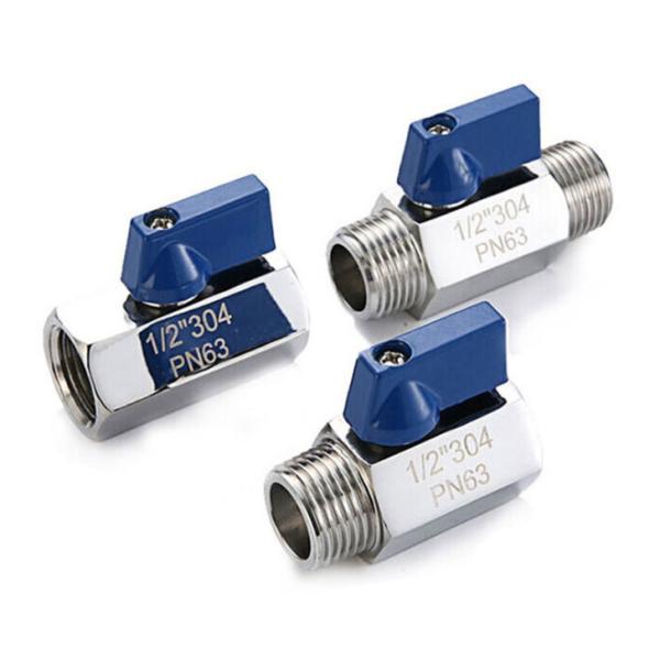 Stainless Steel And Brass Thread End 1000psi Casting Ball Valve Mini