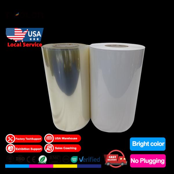 30cm UV Dtf Transfer AB Film for Cold Transfer Sticker Printer on Glass Gift Design