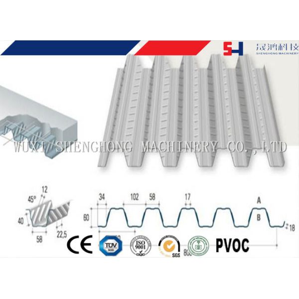 Steel Galvanized Cold Roll Forming Machine Floor Decking Roll Forming Line