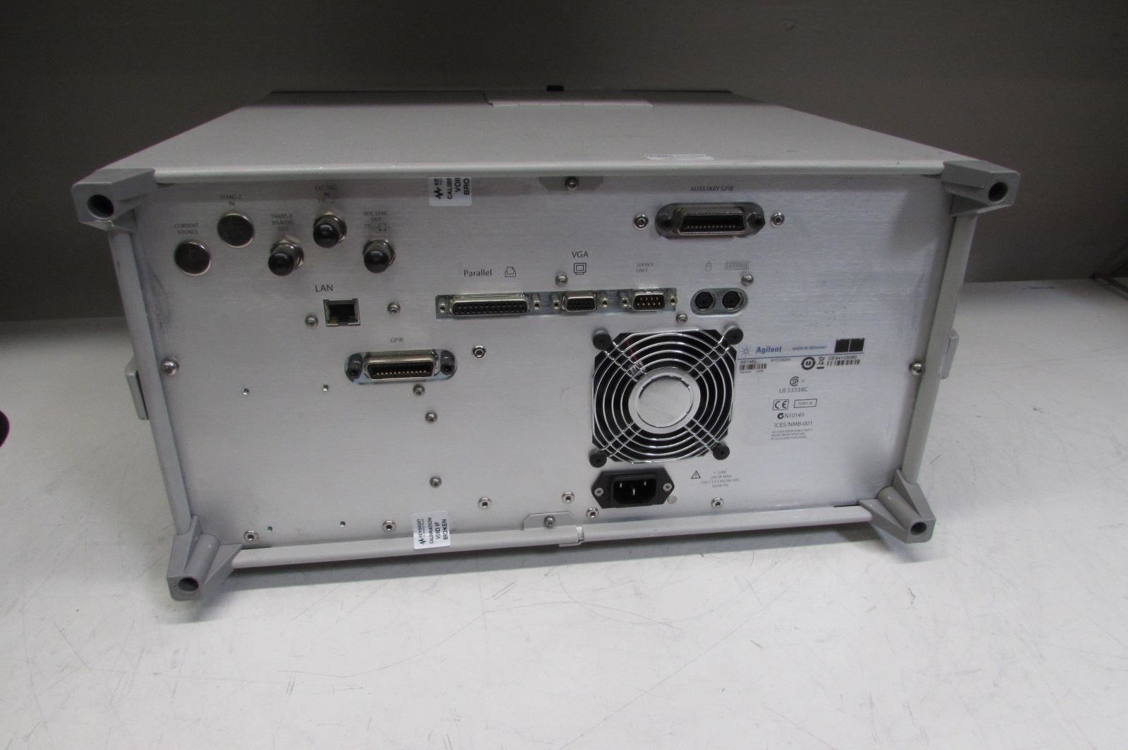 Длина волны спектрального анализатора Keysight Agilent 86146B оптически практически одиночная