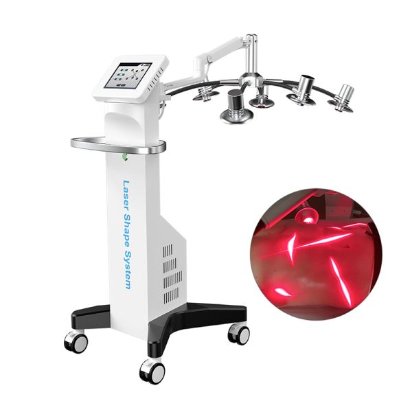 6D 532nm 635nm Cold Laser 10D Laser Slimming Machine Lymphatic Circulation