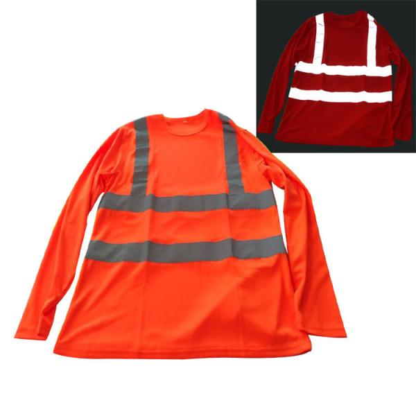 Camisas uniformes do refletor do Workwear reflexivo cor-de-rosa amarelo fluorescente do verde do revestimento da veste da segurança