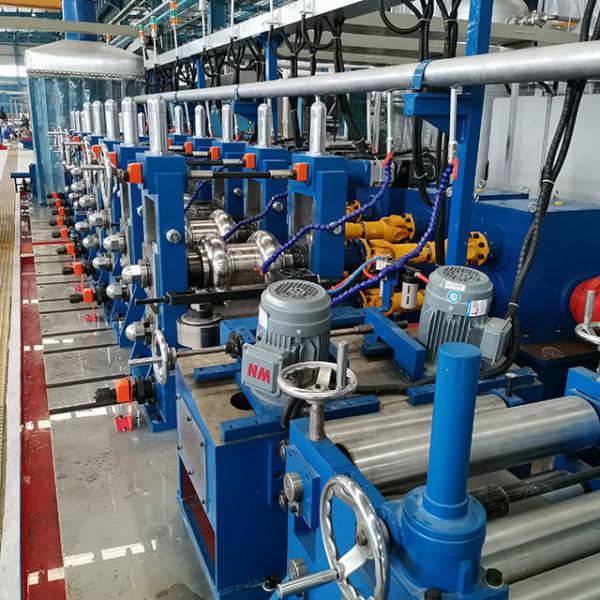 PLC Controlled Automatic Tube Mill for Steel Pipes 150x150mm