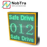 Indicateur de vitesse LPR solaire certifié NBP10-L4 IP54 avec télécommande APP