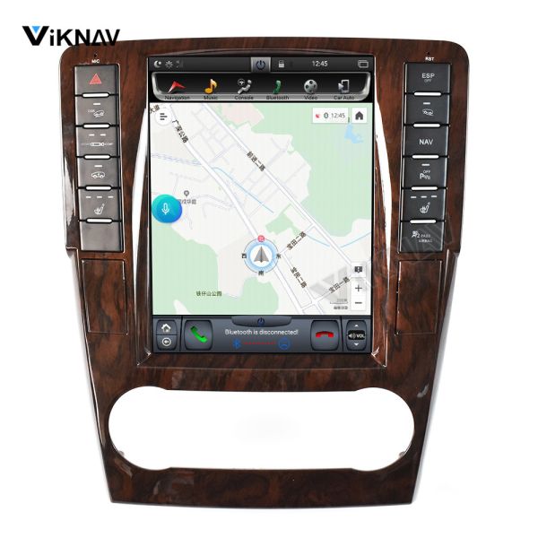 Стерео автомобиля экрана автоматического радио андроида Benz GL350 Мерседес вертикальный