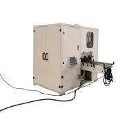 Machine à découper la scie à bois à double canal de papier toilette entièrement automatique