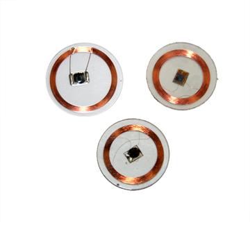 Пассивное программирование 125 КГц RFID теги ПВХ Прозрачный умный RFID тег 13,56 МГц