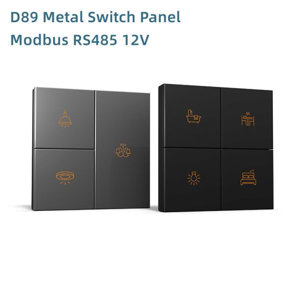 RS485 12V Modbus Wall Switch Low Voltage Wall Electrical For Light
