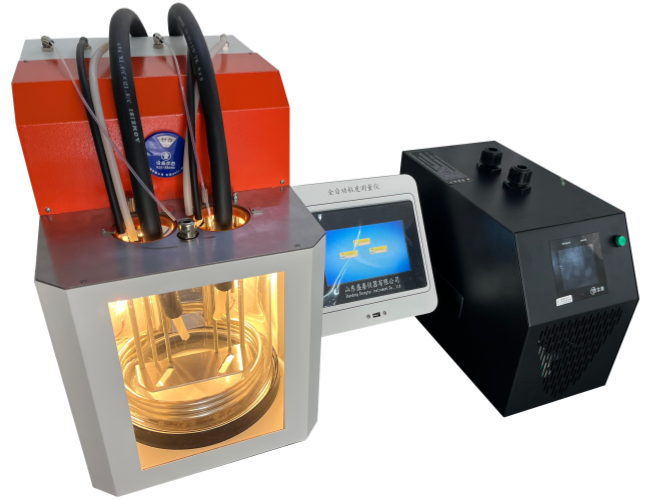 Auto Ubbelohde Kinematic Viscosity Analyzer Measurement 0.6 ~ 1000 Mm²/S USP<911>