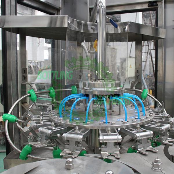 4000BPH Air Conveyor Empty Bottle Supply Water Auto Bottle Filling Machine