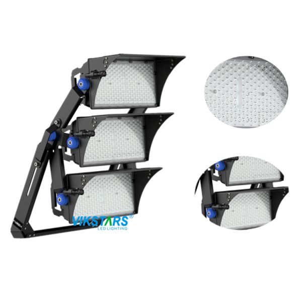 Module Outdoor Led Sports Lighting Lamp 3000W For Stadium Gym Airport Lighting