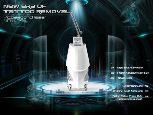 2018 hottest High Power 1064nm 532nm birthmark removal real 600ps pico laser picosecond machine for spa/salon/clinic use