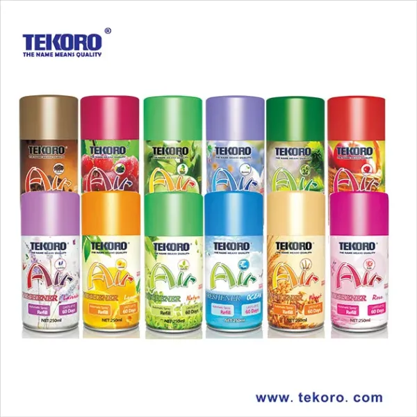 Grape Flavour Air Freshener Automatic Spray Refill with 200ml Capacity and CE, RoHS, SGS, GMP Certification