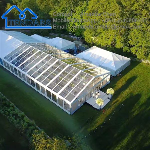 Большая алюминиевая палатка, прозрачная палатка для вечеринок, свадеб, активных мероприятий и так далее.