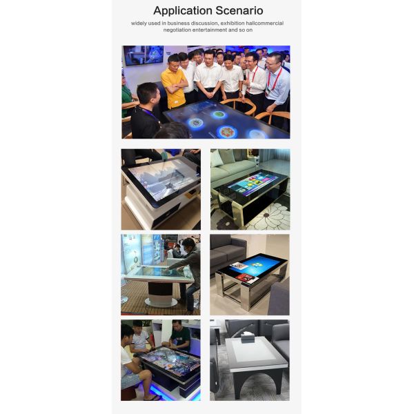 55 inch 4k screen game android kids digital signage smart multi touch table price