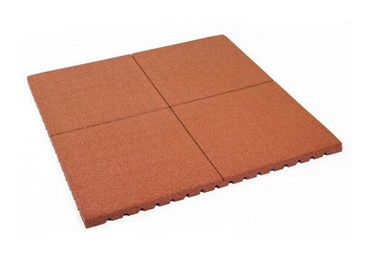 Carreaux de sol en caoutchouc de gymnase bleu 500x500 mm 1000x1000 mm Carreaux en caoutchouc EPDM