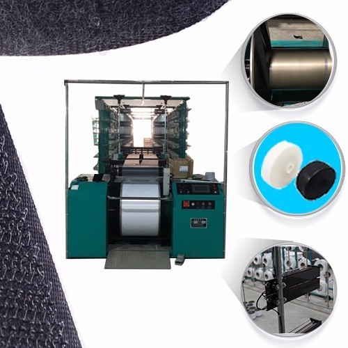 7500W High Power Warping Machine For Hook And Loop Yarn With 380 V/440 V Volt And 700*410mm Beam Type