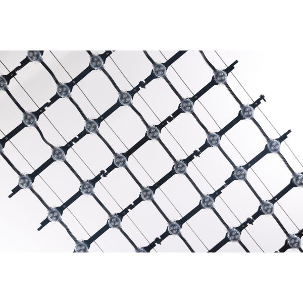 P125 High Quality Outdoor LED Mesh Screen 30mm IP67 Waterproof Commercial Grade For Building Facade
