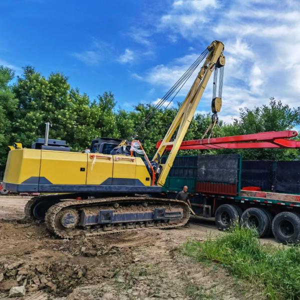 クローラー型パイプラインパイプレーヤー フィールドパイプライン建設用 水力式リフティングアーム