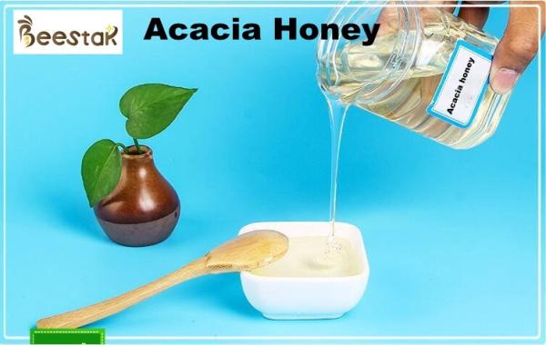 Mel de Acacia Branca Biológica - Mel de Abelha Natural de Primeira Qualidade