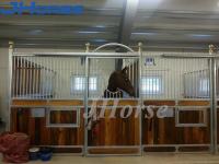 O móvel pré-fabricado fácil substitui o deslizamento do cavalo que europeu a tenda fronteia os painéis