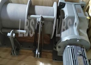 máquina elétrica do guincho do cilindro 190MM do dobro 5T com freio de emerg