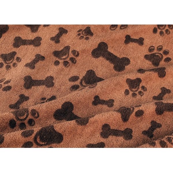 Dog Bath Cleaning Absorbent Microfiber Towel Quick Drying With Embroidered Logo