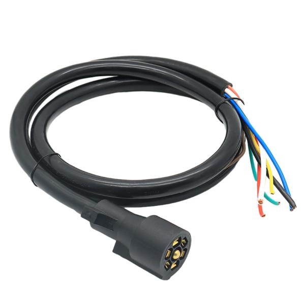 Cabo do reboque DC5525 DC5521 do OEM para o reboque do veículo recreacional do rv
