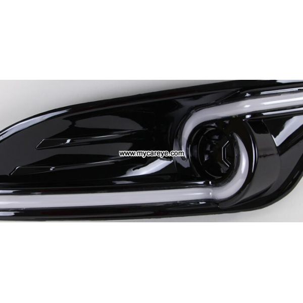 Ford Fiesta DRL LED daylight driving Lights guide turn signal for cars