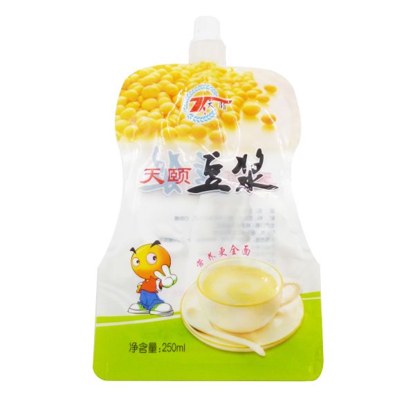 Kingred Logo Printed Food Grade 250ml Stand Up Juice Spout Pouch Bag Manufacturer