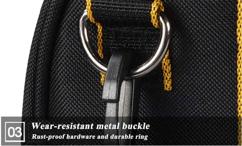 Hot Sale Polyester Waterproof Durable Wire Tool Pouch Hvac Tools Bags Lineman Tool Bag Complete