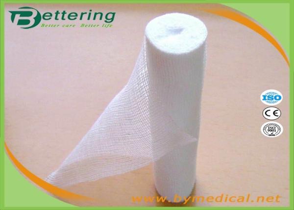 Breathable PBT Elastic Bandage , Crepe Medical Gauze Conforming Bandage