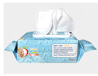 8000 Wipes Production Line Spunlace Material Baby Wet Wipes Folding and Packing Machine