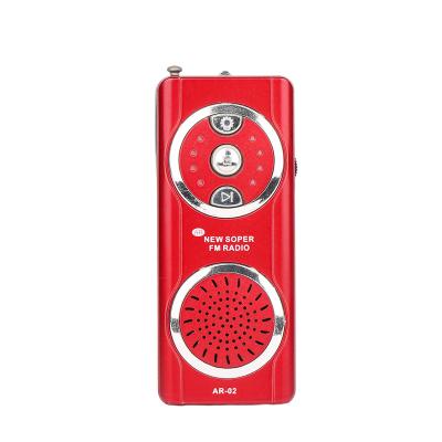 Rádio do orador do fm do bolso das multi opções da cor mini construído no rádio do fm do orador