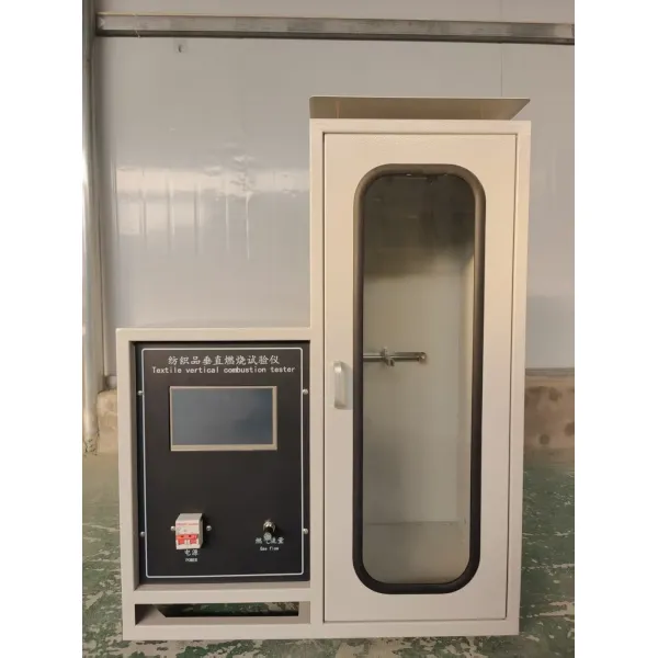 UP-5037 Textile Testing Equipment Vertical Burning Test Chamber ISO 6940 ISO 6941