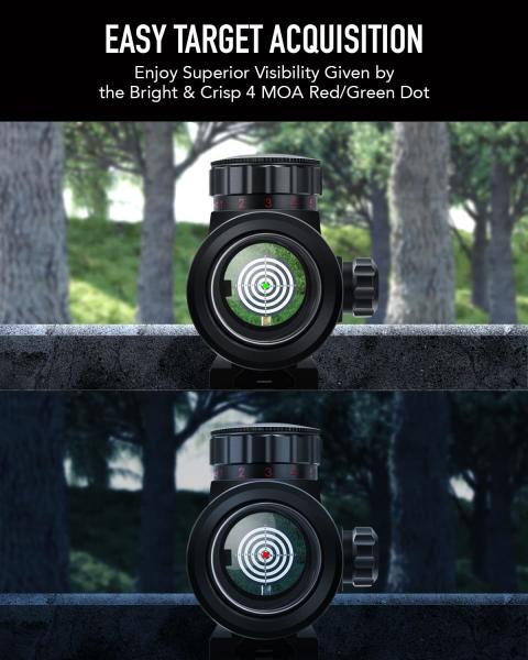 Vue réflexe de laser de Riflescope d'Airsoft de lasers tactiques d'arme à feu antichoc