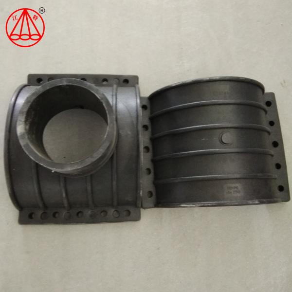 Customized Size Hdpe Pipe Fitting , Pipe Saddle Clamp Corrosion Resistance