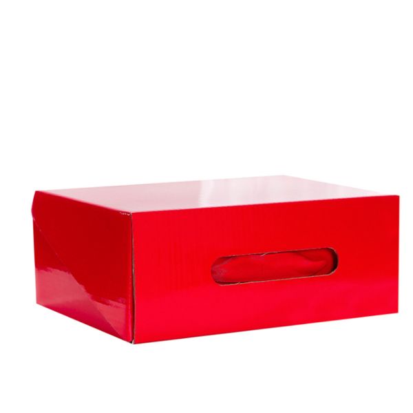 Обувь гофрированная доставка белые почтовые ящики оптовая упаковка матовая ламинация индивидуальный дизайн