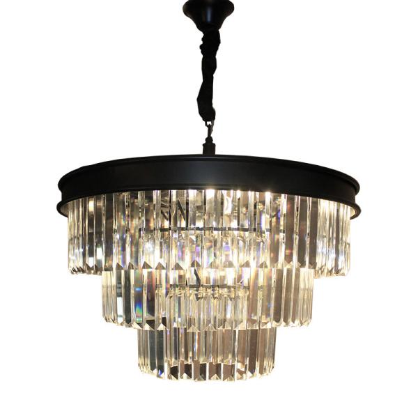 Crystal Pendant Lighting Modern Design 20000 Hrs Lifespan No Mercury