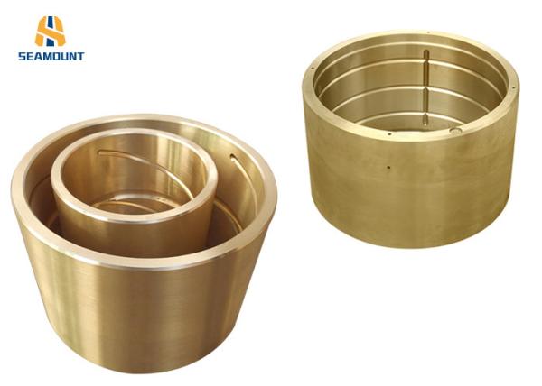 Oilite Lubricating Sintered Bronze Bushing Crusher Parts High Load Capacity