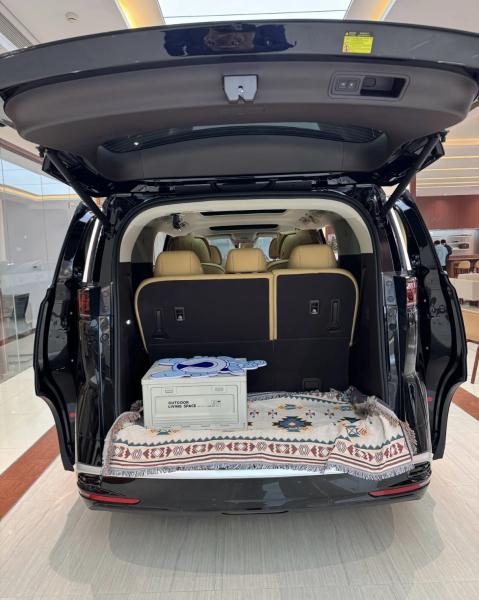 Tengshi 2024 EV 600KM Four-wheel Drive Luxury Model 5-door 7-seater MPV