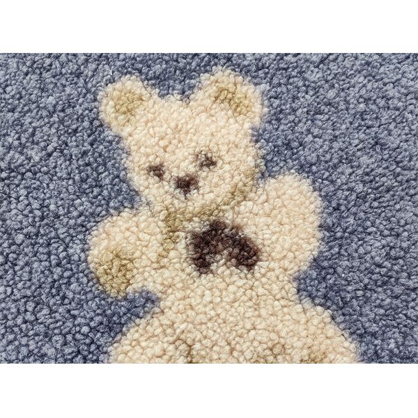 Teddy Bear Sherpa Fleece Fabric 330 Gsm 100% Polyester Bear Printed
