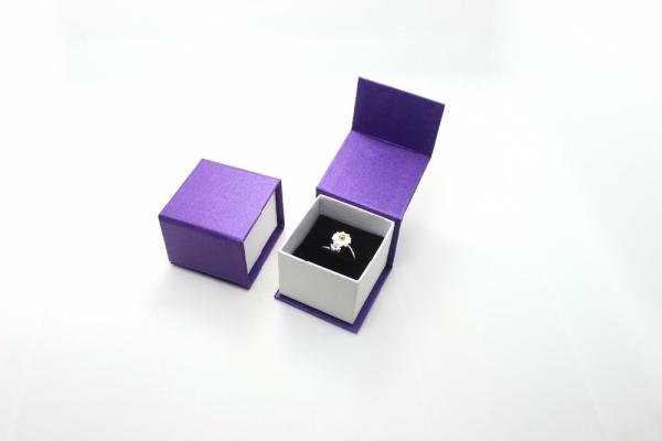 Fashion Paper Earring Jewelry Box , Handmade Jewellery Presentation Boxes With Logo Printed